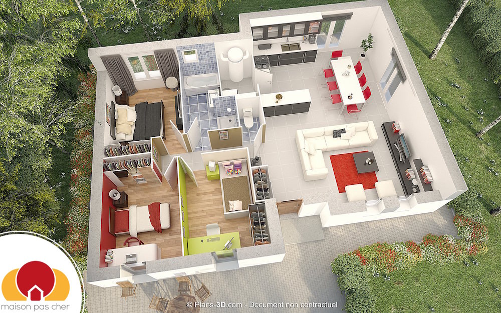 Modele Maison Pas Cher