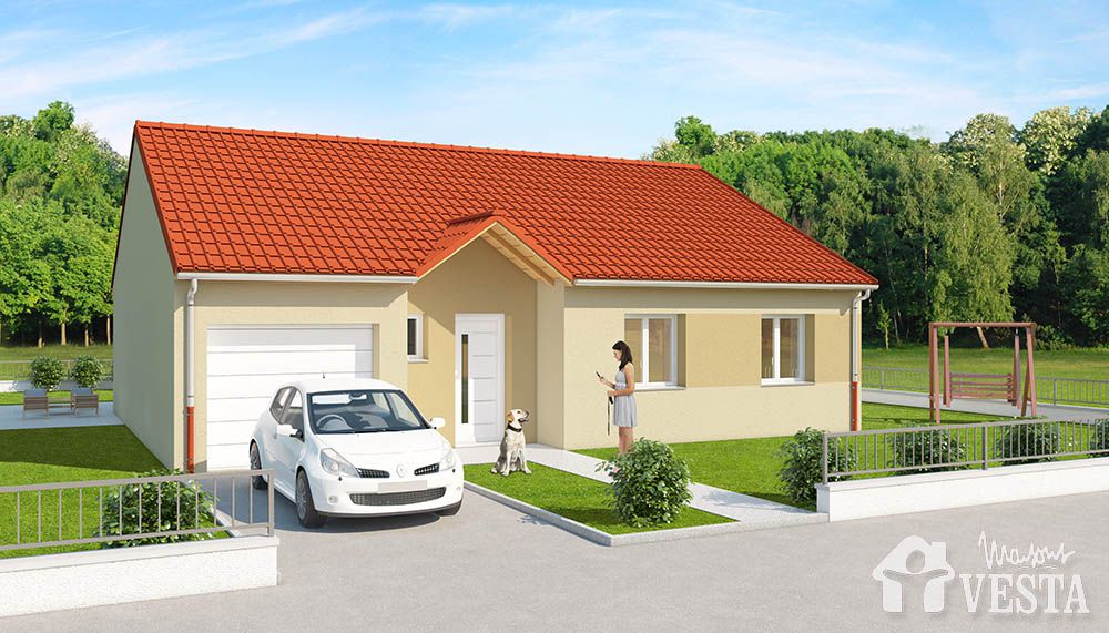 Maison Louisiane avec porche Maison Louisiane avec porche