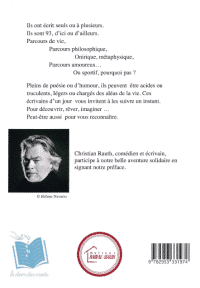 Dernière de couverture le don des mots Dernière de couverture le don des mots